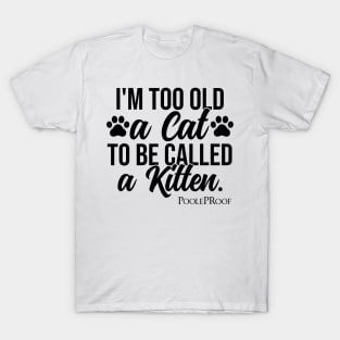 Old Cat and Kitten T-Shirt